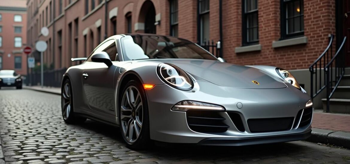 Porsche 911 grise