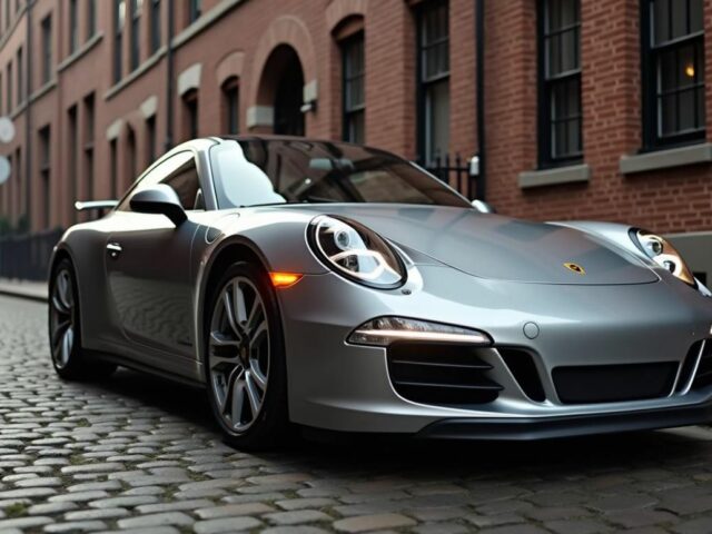 Porsche 911 grise