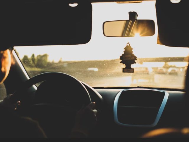 Sapin sent bon voiture personnalisé
